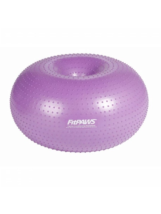 Fitpaws balanční míč pro domácí mazlíčky trax donut 55 cm fialový