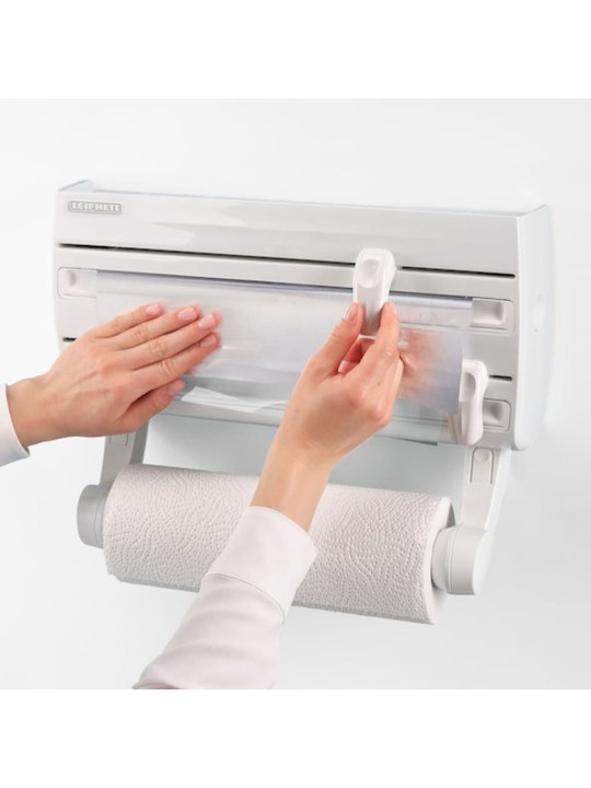 Leifheit Nástěnný držák rolí Parat F2 bílý 25771