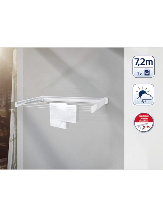Leifheit Nástěnná šňůra na prádlo Telegant 72 Protect 83305