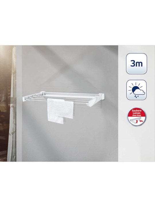 Leifheit nástěnná šňůra na prádlo telegant 30 protect 83306