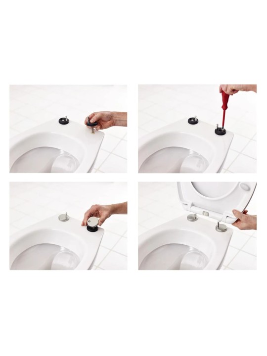 RIDDER WC sedátko Generation s pomalým zavíráním bílé 2119101