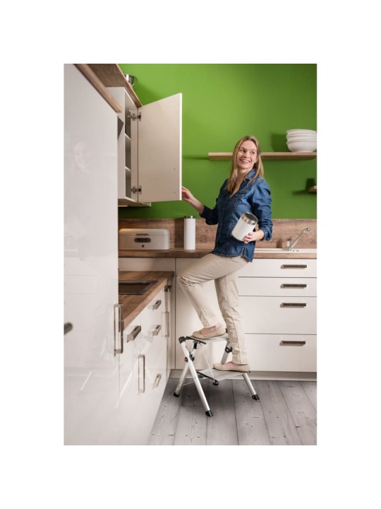 Hailo Schůdky se 2 stupni Mini Comfort 45 cm hliník 4310–100