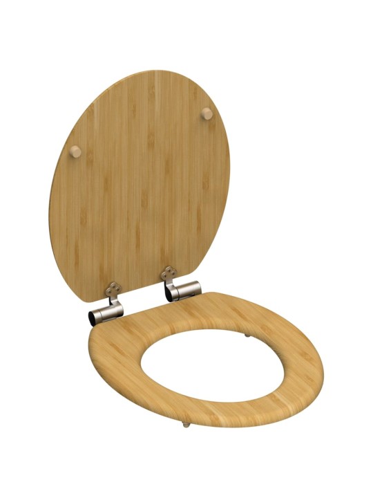 Schütte wc prkénko se soft-close mechanismem natural bamboo