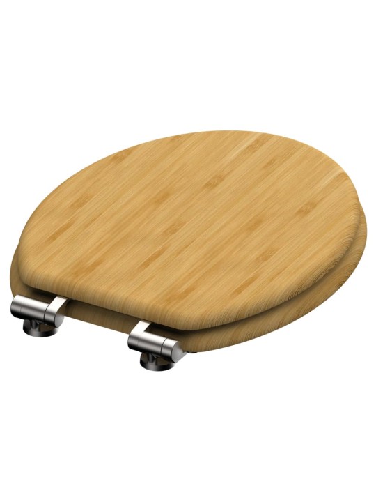 Schütte wc prkénko se soft-close mechanismem natural bamboo