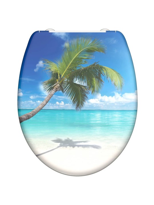 SCHÜTTE WC prkénko se soft-close mechanismem CARRIBEAN s potiskem