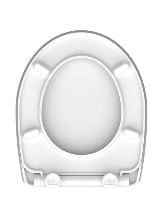 Schütte wc prkénko se soft-close mechanismem lesklé relaxing frog