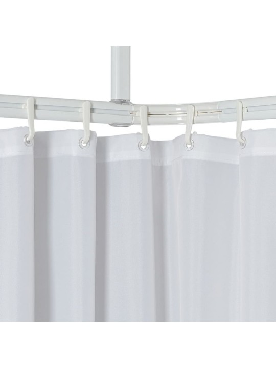 Sealskin Sada kolejnice pro sprchový závěs Easy-Roll bílá