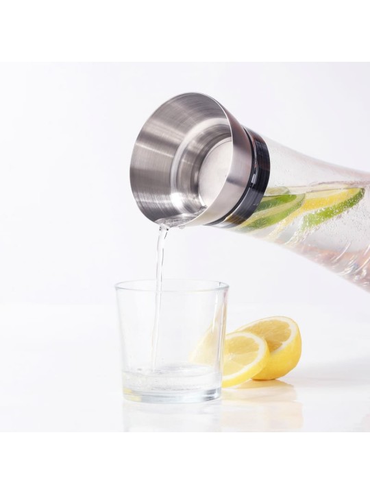 Hi karafa na vodu s výlevkou průhledná 1,2 l