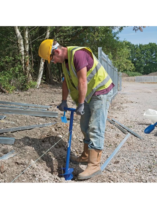 Draper Tools Půdní vrták na sloupky 1070 x 155 mm modrý 24414