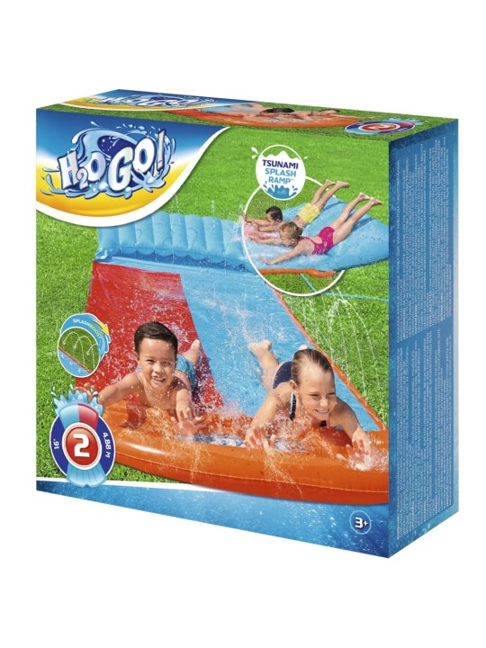 Bestway H2OGO Vodní skluzavka Tsunami Splash Ramp Double Slide