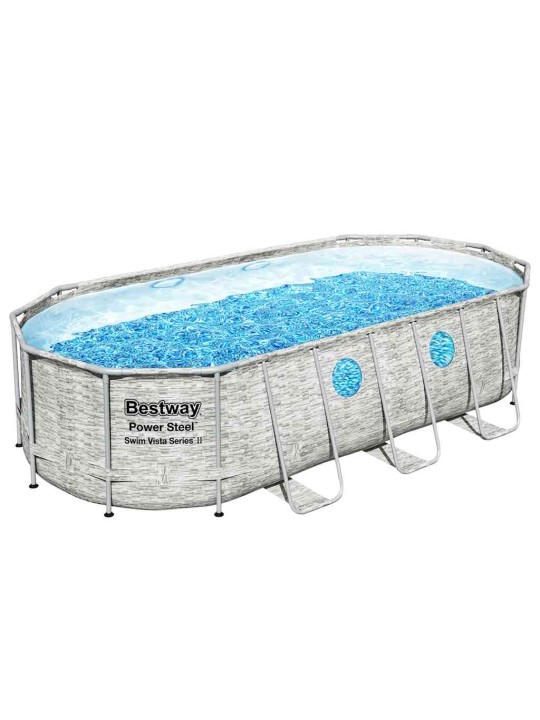 Bestway bazénová sada power steel swim vista series 549 x 274 x 122 cm