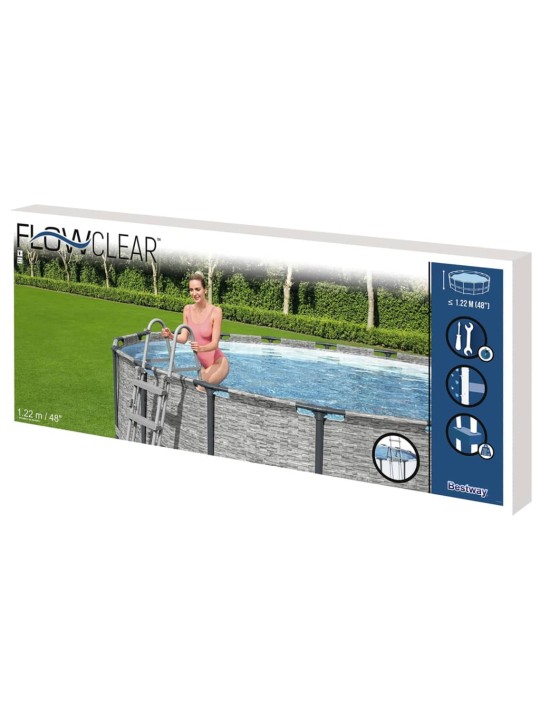 Bestway Bezpečnostní schůdky 4 stupně Flowclear 122 cm