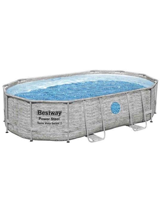 Bestway power steel bazénový set 488 x 305 x 107 cm