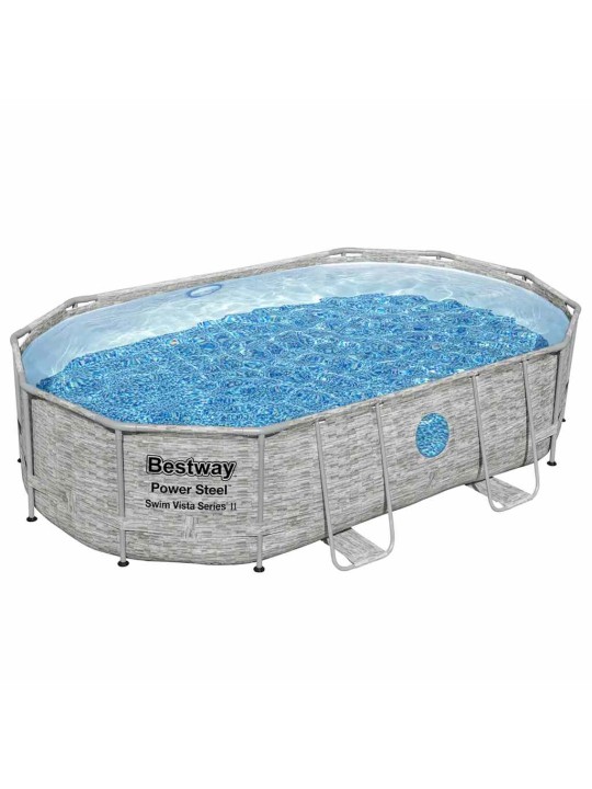 Bestway power steel bazénový set 488 x 305 x 107 cm