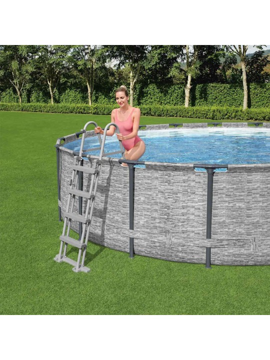Bestway kulatý bazén power steel 488 x 122 cm