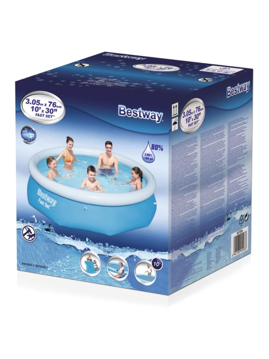 Bestway Fast Set Nafukovací bazén kruhový 305 x 76 cm 57266
