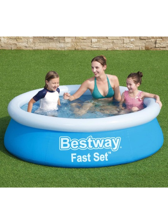 Bestway Fast Set Nafukovací bazén kruhový 183 x 51 cm modrý