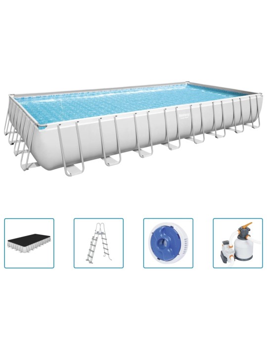 Bestway power steel bazénový set 956 x 488 x 132 cm