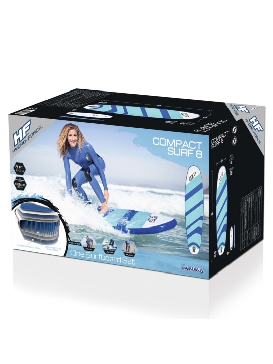 Bestway Hydro-Force nafukovací surfboard prkno 243 x 57 x 7 cm