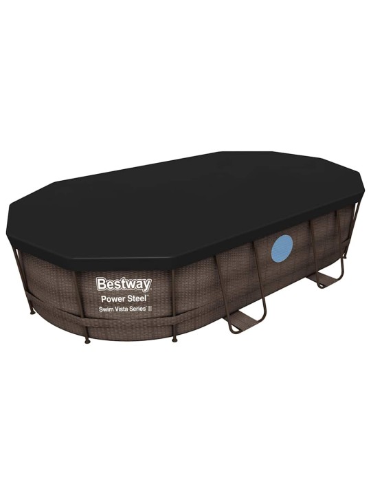 Bestway power steel bazénový set 488 x 305 x 107 cm