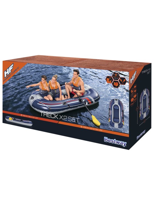 Bestway Hydro-Force Nafukovací člun Treck x2 s výbavou 255 x 127 cm