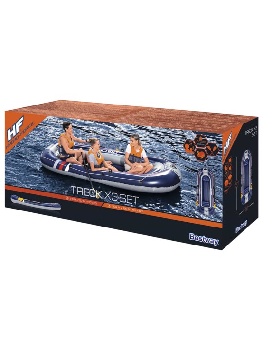 Bestway Hydro-Force Nafukovací člun Treck X3 307 x 126 cm