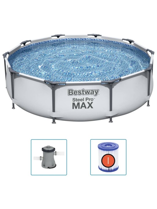 Bestway Bazén Steel Pro MAX s příslušenstvím 305 x 76 cm
