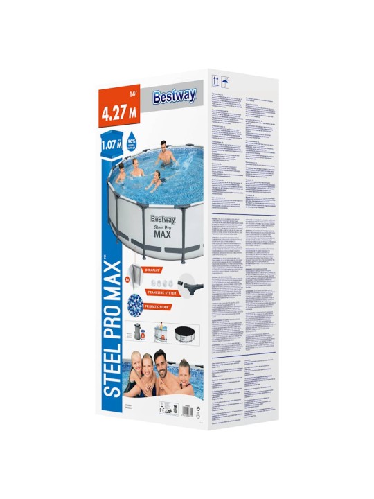 Bestway bazénový set steel pro max 427 x 107 cm