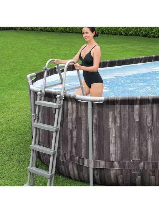 Bestway bazénový set oválný 7,32 x 3,66 x 1,22 m