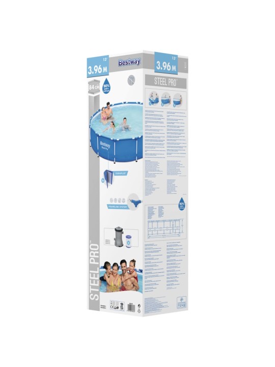 Bestway Bazén s rámem Steel Pro 396 x 84 cm