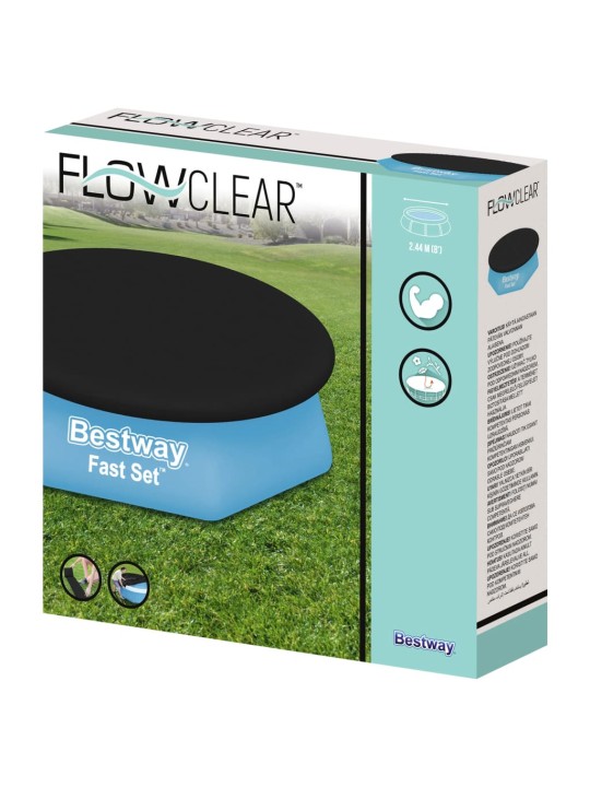 Bestway flowclear kryt na bazén fast set 240 cm