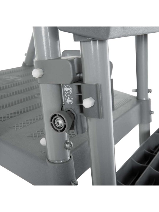 Bestway bazénový set power steel obdélníkový 412 x 201 x 122 cm