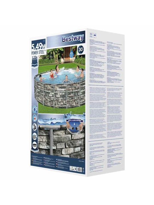 Bestway bazén power steel 549 x 132 cm