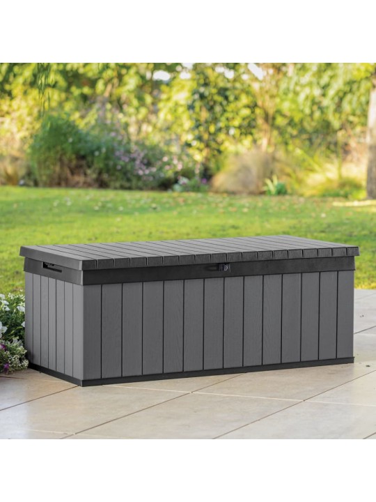 Keter Zahradní úložný box Darwin 380 l šedý