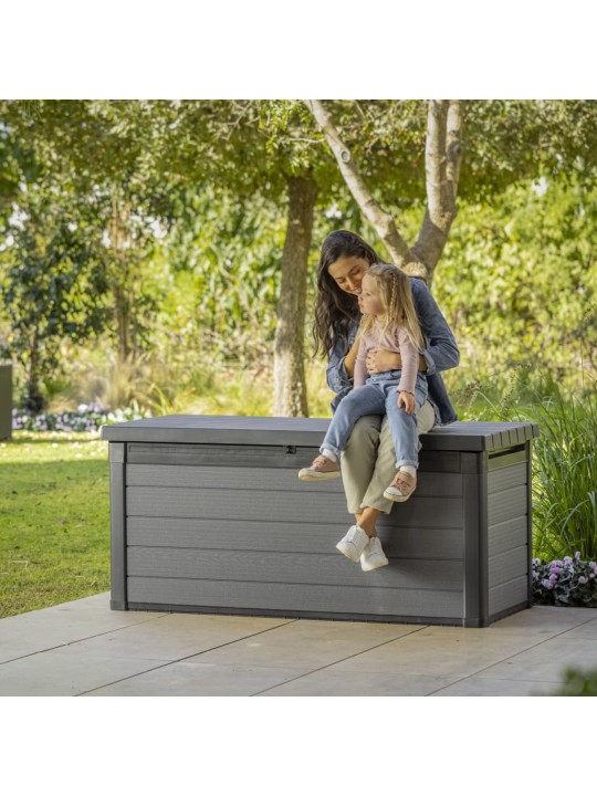 Keter zahradní úložný box cortina 570 l šedý