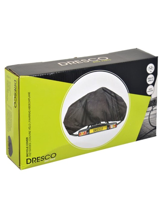 Dresco Elastická krycí plachta na 1 kolo černá