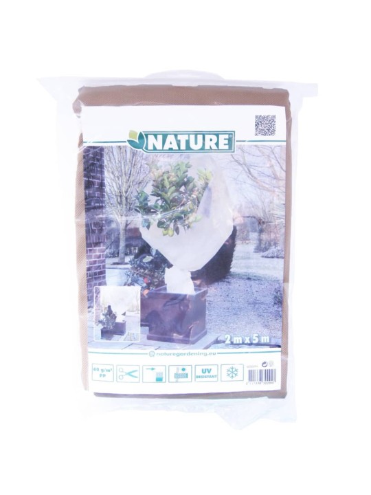 Nature zimní fleecový kryt 60 g/m² béžový 2 x 5 m