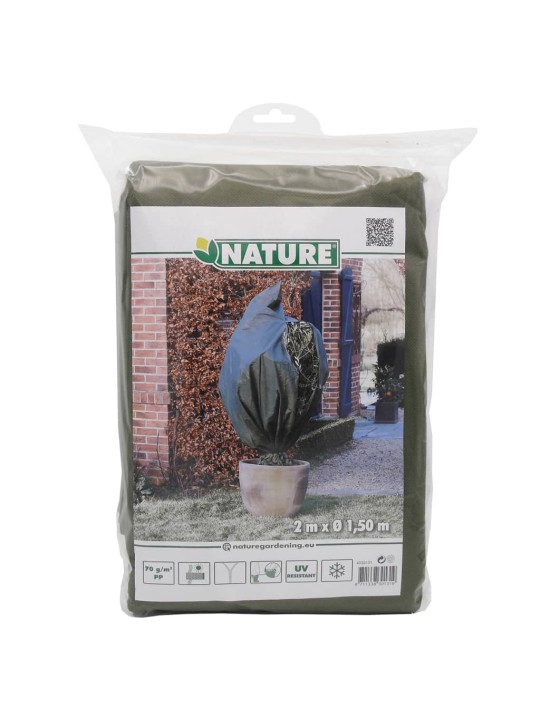 Nature Zimní fleecový kryt 70 g/m² zelený 1,5 x 2 m