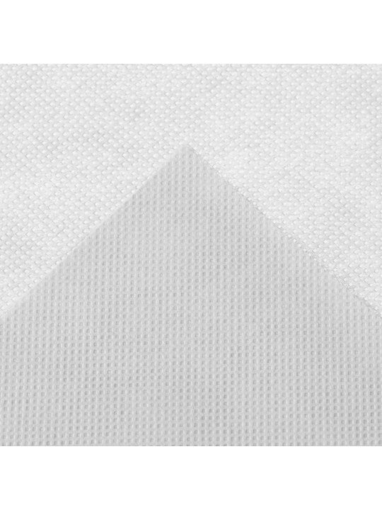 Nature Zimní fleecový kryt se zipem 70 g/m² bílý 2,5 x 2 x 2 m