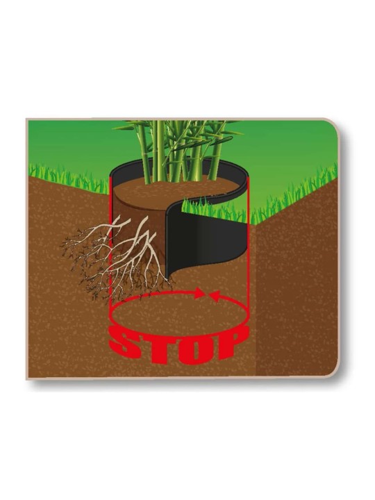 Nature Protikořenová bariéra fólie 0,7x5 m HDPE černá 6030227
