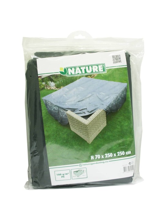 Nature Plachta na zahradní nábytek pro nízký stůl a židle 250x250x70cm