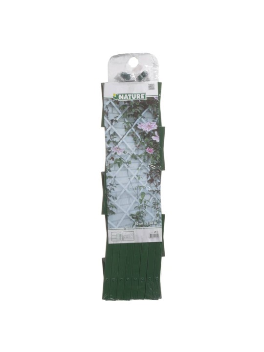 Nature Zahradní treláž 50 x 150 cm PVC zelená 6040702