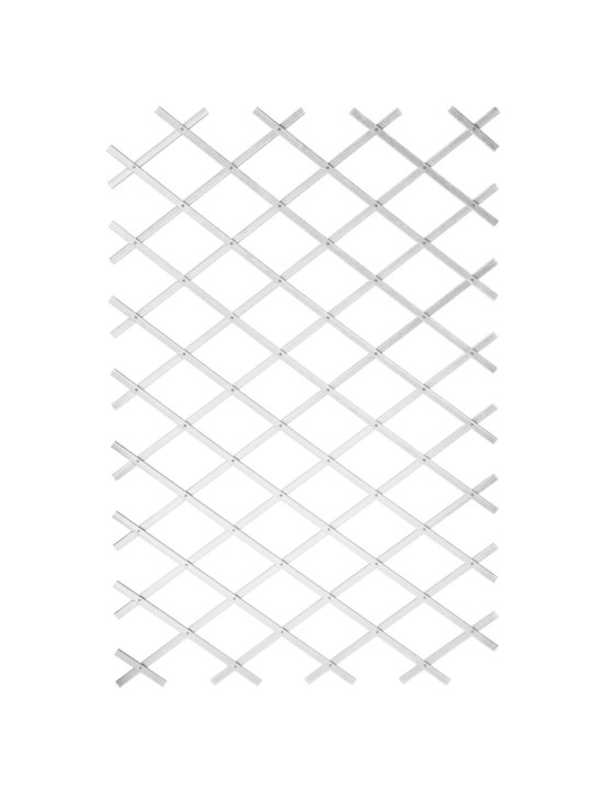 Nature Zahradní treláž 100 x 200 cm, PVC, bílá 6040703