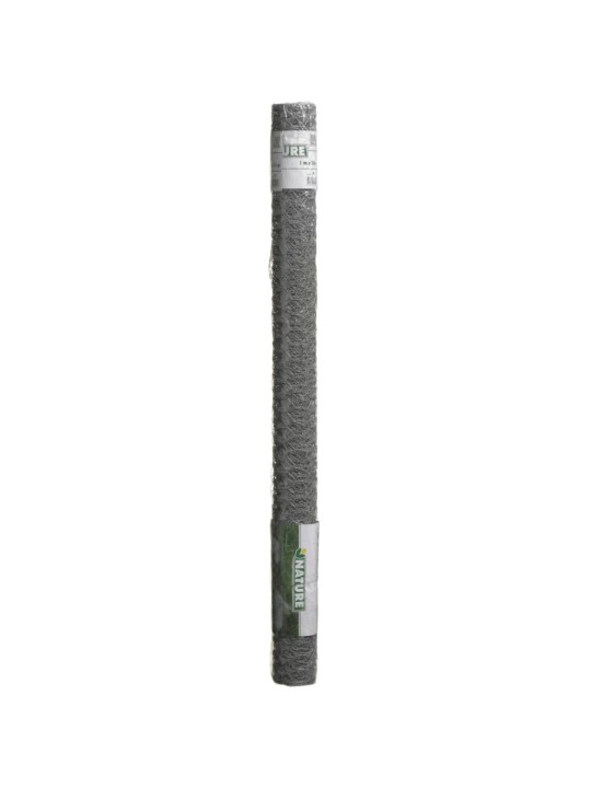 Nature Plotové pletivo šestiúhelníkové 0,5x2,5 m 25mm pozinkovaná ocel