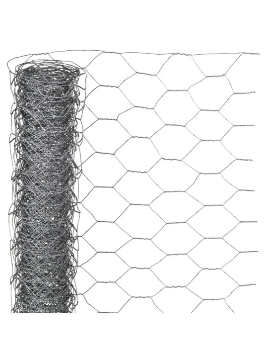 Nature plotové pletivo šestiúhelníkové 1 x 10 m 25 mm pozinkovaná ocel