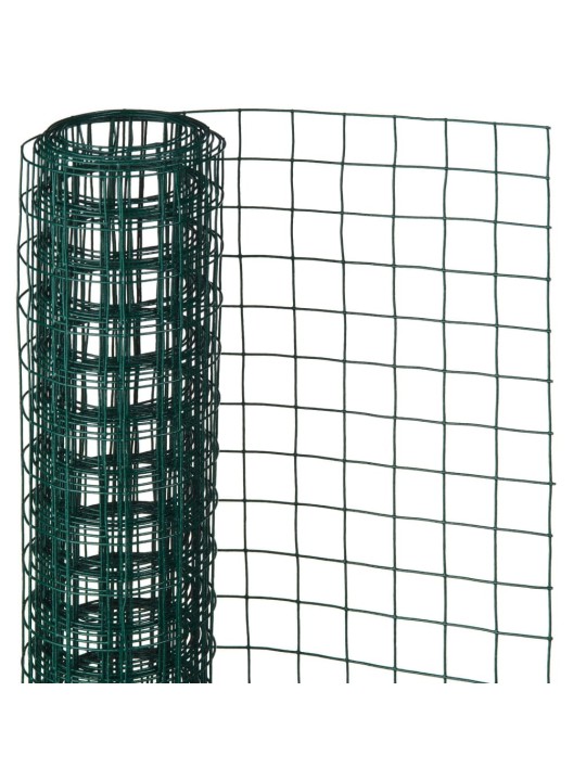 Nature Drátěné pletivo čtvercové 1x2,5m 25 mm poplastovaná ocel zelené