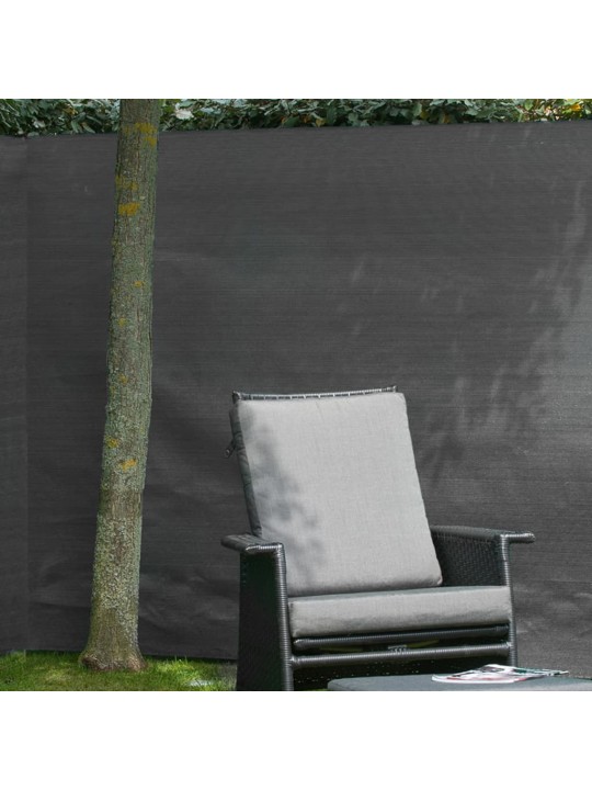 Nature Zahradní protipohledová clona PE 1,5 x 5 m antracitová