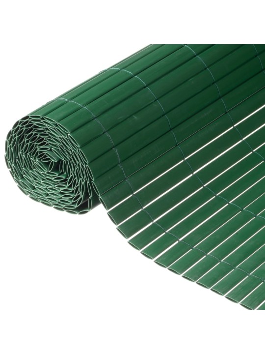 Nature Oboustranná zahradní clona PVC 1 x 3 m zelená