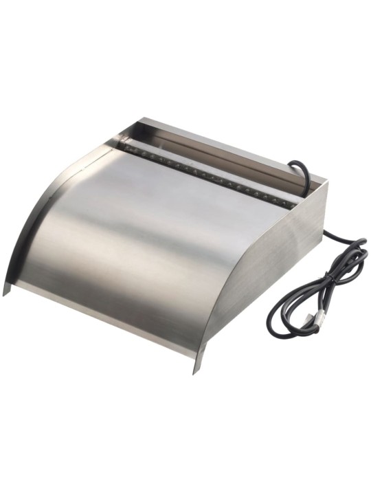 Ubbink Vodopád Nevada 30 cm s LED osvětlením nerezová ocel