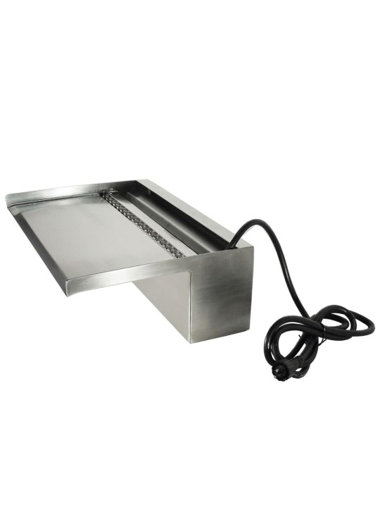 Ubbink Vodopád s LED světly Niagara 90 cm nerezová ocel 1312126